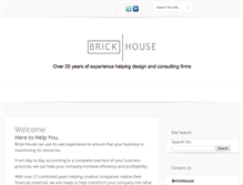 Tablet Screenshot of brick-house.net